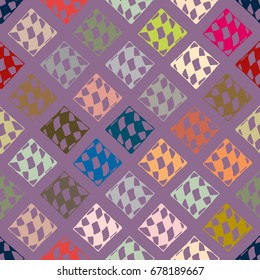 Abstract color seamless pattern for new background.
