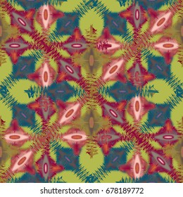 Abstract color seamless pattern for new background.