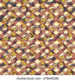 Abstract color seamless pattern for new background.