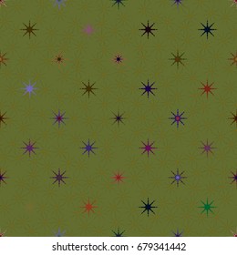 Abstract color seamless pattern for new background.