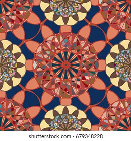 Abstract color seamless pattern for new background.