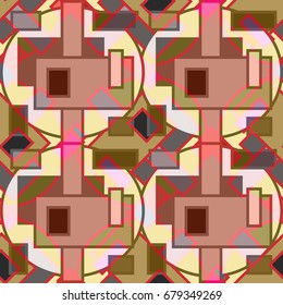 Abstract color seamless pattern for new background.