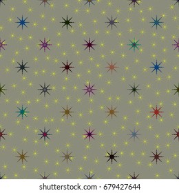 Abstract color seamless pattern for new background.
