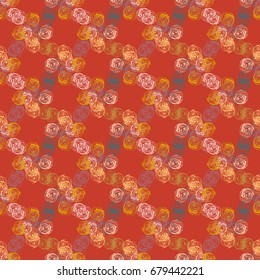 Abstract color seamless pattern for new background.