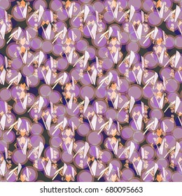 Abstract color seamless pattern for new background.