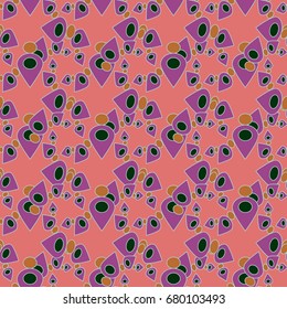 Abstract color seamless pattern for new background.