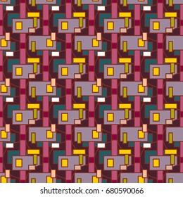 Abstract color seamless pattern for new background.