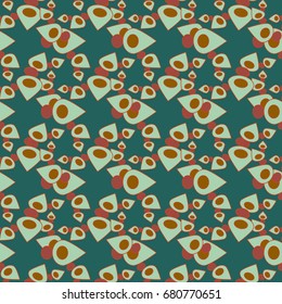Abstract color seamless pattern for new background.