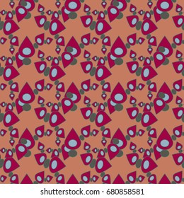 Abstract color seamless pattern for new background.