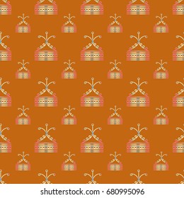 Abstract color seamless pattern for new background.