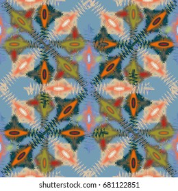 Abstract color seamless pattern for new background.