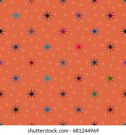 Abstract color seamless pattern for new background.