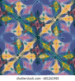 Abstract color seamless pattern for new background.