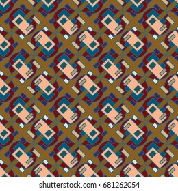 Abstract color seamless pattern for new background.