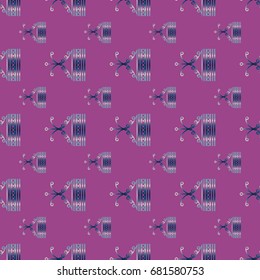 Abstract color seamless pattern for new background.