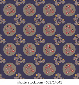 Abstract color seamless pattern for new background.