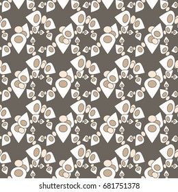 Abstract color seamless pattern for new background.