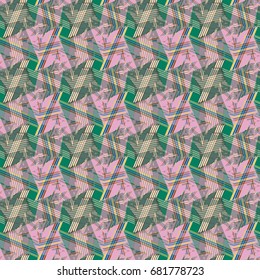 Abstract color seamless pattern for new background.