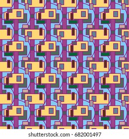 Abstract color seamless pattern for new background.