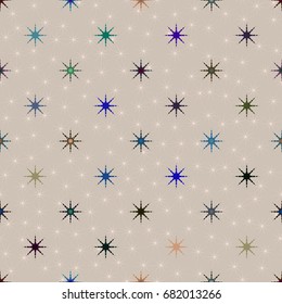 Abstract color seamless pattern for new background.