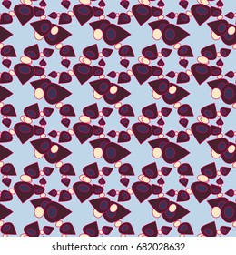 Abstract color seamless pattern for new background.