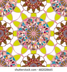 Abstract color seamless pattern for new background.