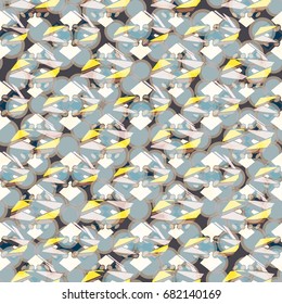 Abstract color seamless pattern for new background.
