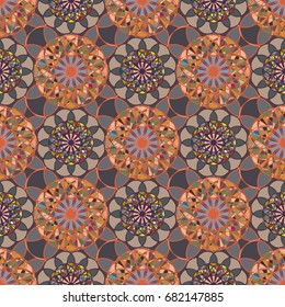 Abstract color seamless pattern for new background.
