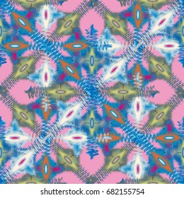 Abstract color seamless pattern for new background.