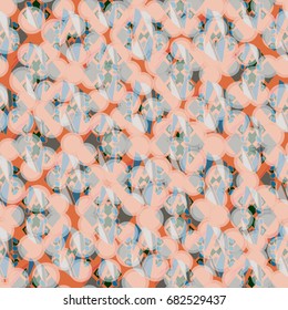 Abstract color seamless pattern for new background.
