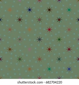 Abstract color seamless pattern for new background.