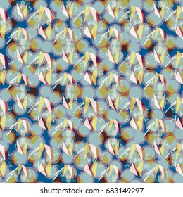 Abstract color seamless pattern for new background.