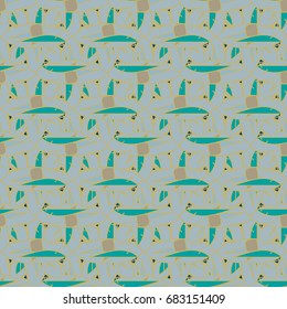 Abstract color seamless pattern for new background.