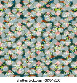 Abstract color seamless pattern for new background.