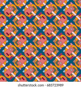 Abstract color seamless pattern for new background.