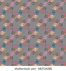 Abstract color seamless pattern for new background.