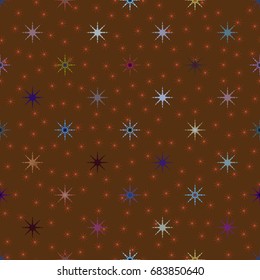 Abstract color seamless pattern for new background.