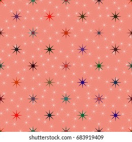 Abstract color seamless pattern for new background.