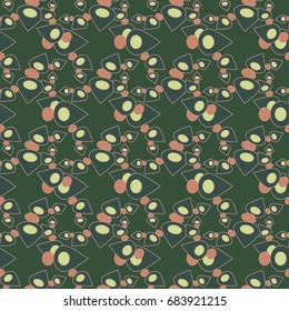 Abstract color seamless pattern for new background.
