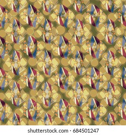 Abstract color seamless pattern for new background.