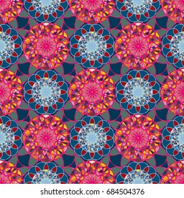 Abstract color seamless pattern for new background.