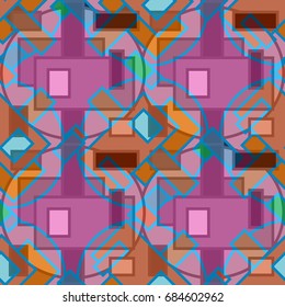 Abstract color seamless pattern for new background.