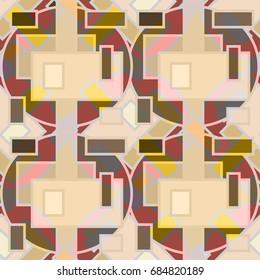 Abstract color seamless pattern for new background.