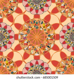 Abstract color seamless pattern for new background.