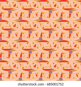 Abstract color seamless pattern for new background.