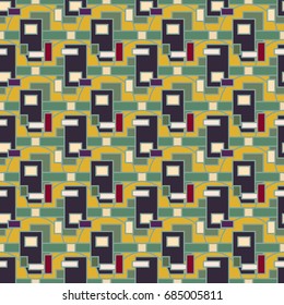 Abstract color seamless pattern for new background.
