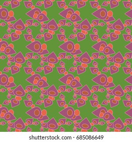 Abstract color seamless pattern for new background.