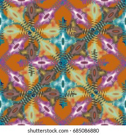 Abstract color seamless pattern for new background.