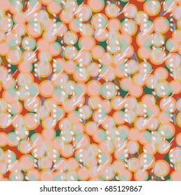 Abstract color seamless pattern for new background.