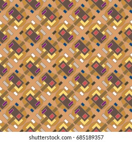 Abstract color seamless pattern for new background.